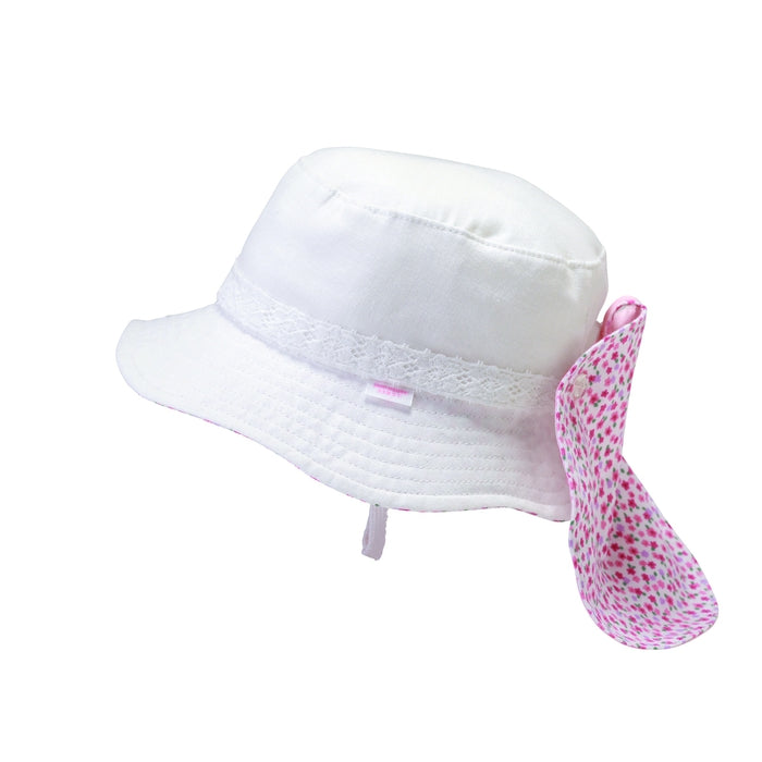 [WEB only] UV protection baby hat and cardigan set