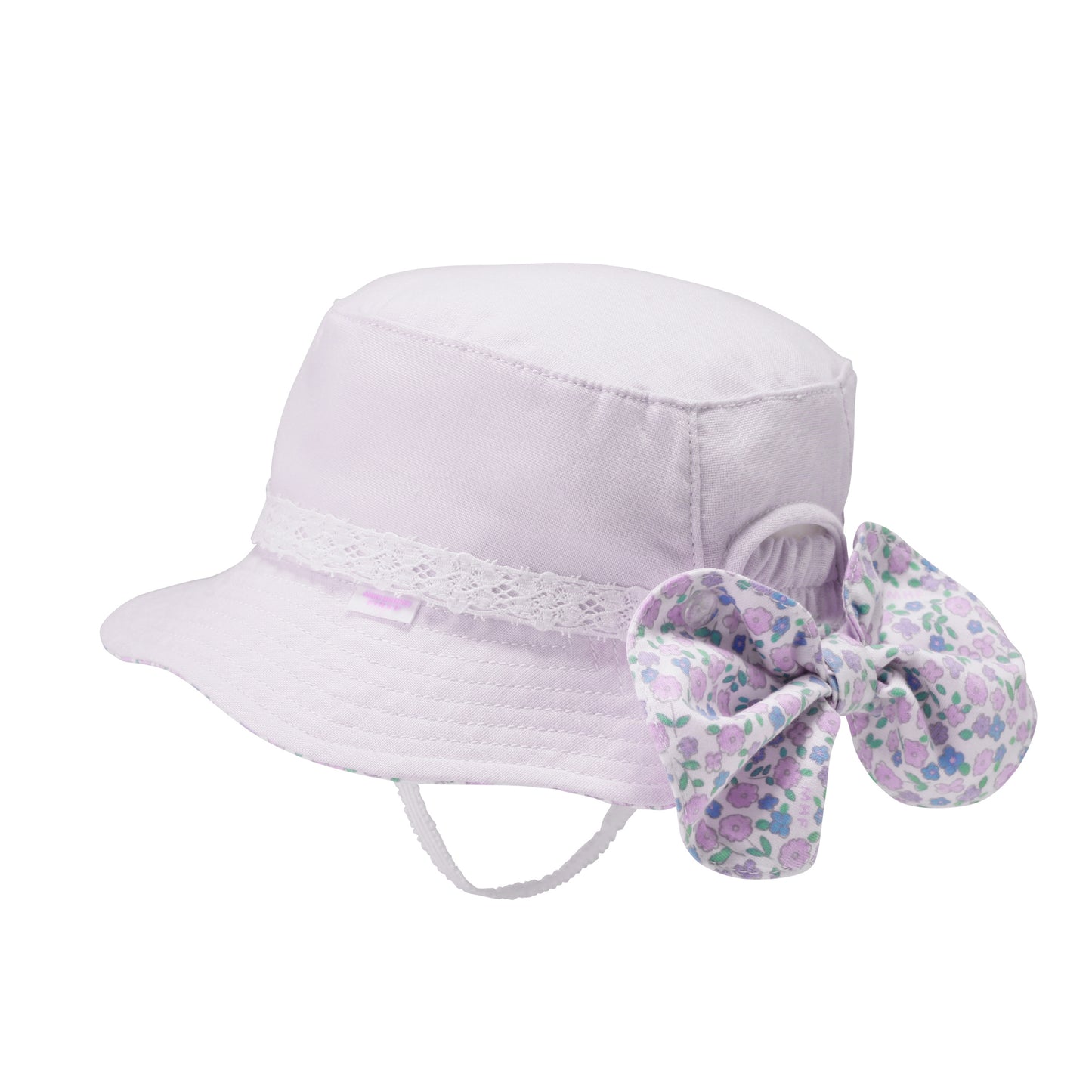 [WEB only] UV protection baby hat and cardigan set