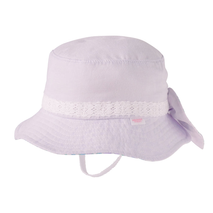 [WEB only] UV protection baby hat and cardigan set