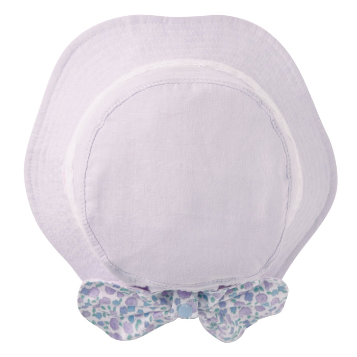 [WEB only] UV protection baby hat and cardigan set