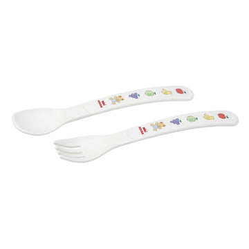 spoon, fork