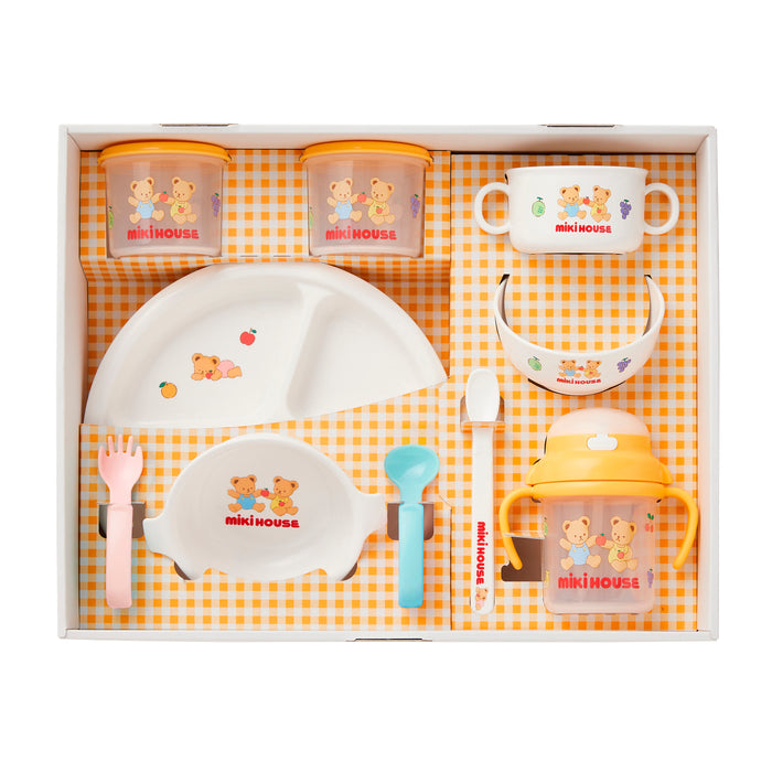 職場の方への出産祝い人気おすすめ｜MIKIHOUSE（ミキハウス）テーブルウェアセット