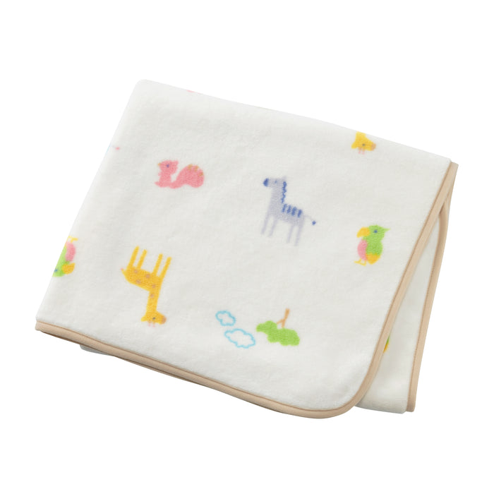 Cotton blanket (animal pattern) – ミキハウスオフィシャルサイト