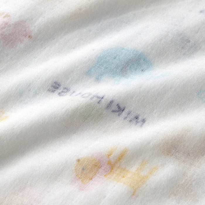 Gauze pillow cover (animal pattern)