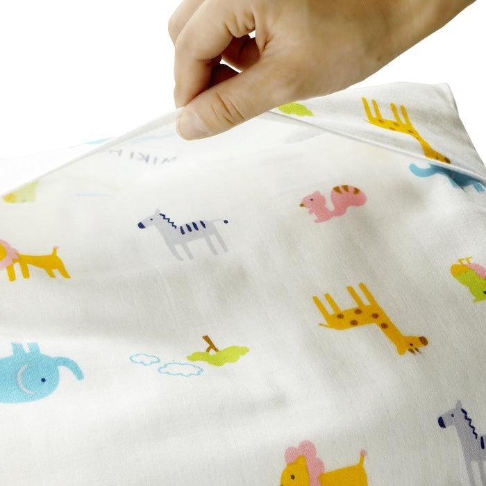Gauze pillow cover (animal pattern)
