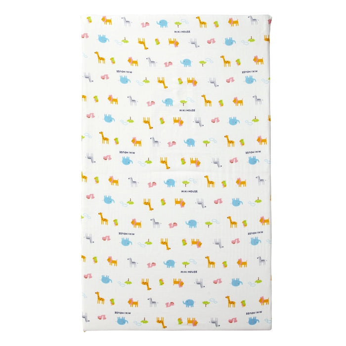 Gauze mattress cover (animal pattern)