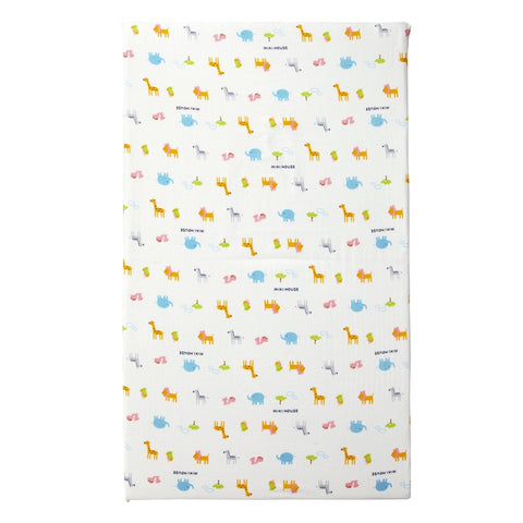 Gauze mattress cover (animal pattern)