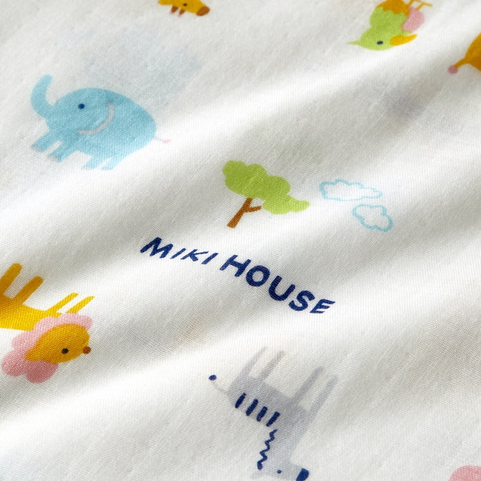 Gauze mattress cover (animal pattern)