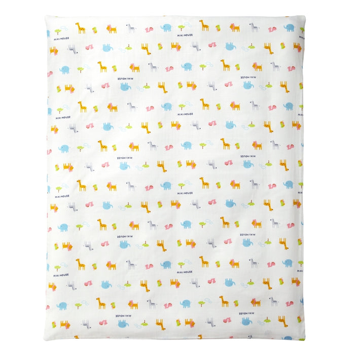 Gauze duvet cover (animal pattern)