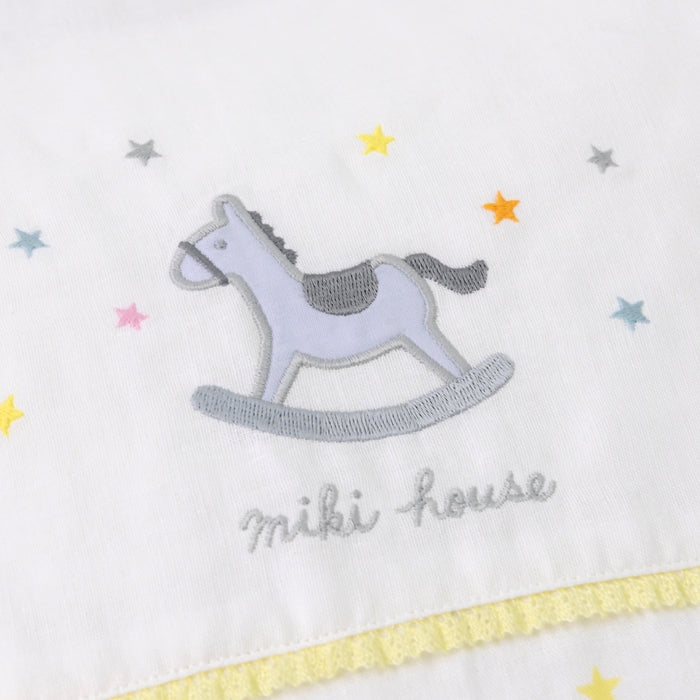 Gauze duvet cover (star pattern)