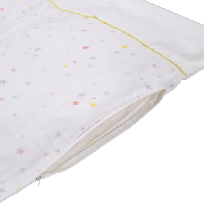 Gauze duvet cover (star pattern)