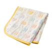 Pastel logo pattern gauze blanket