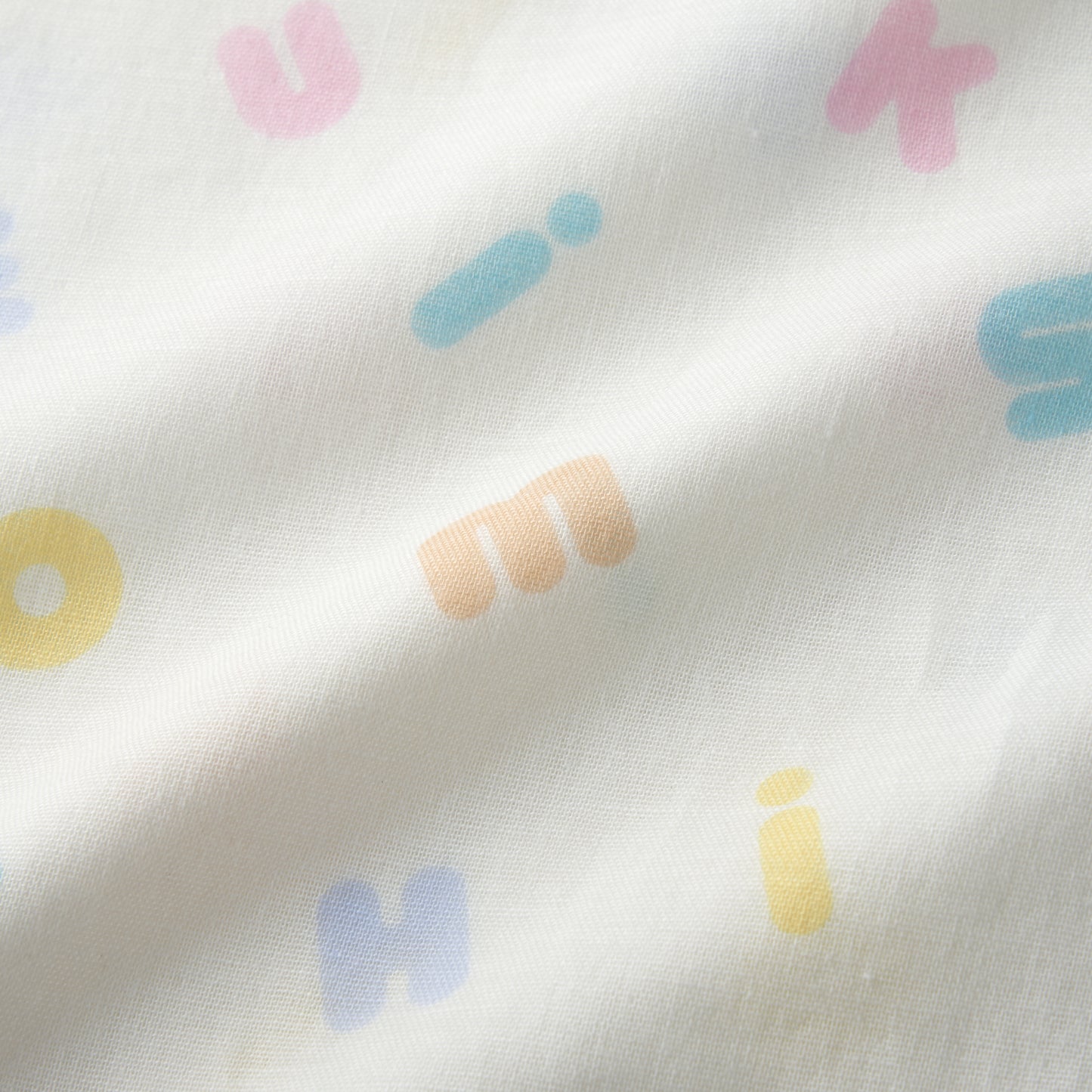 ミニピローカバー（ミニまくらカバーパステルロゴ柄）