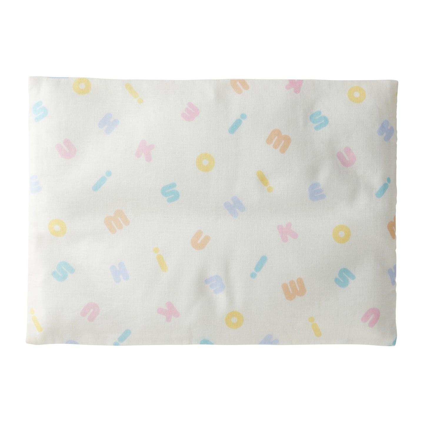 ピローカバー（まくらカバーパステルロゴ柄）