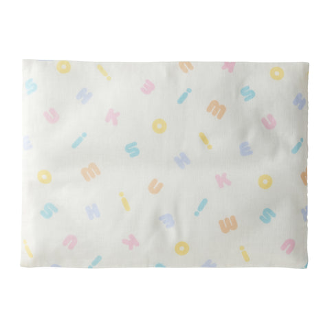 ピローカバー（まくらカバーパステルロゴ柄）