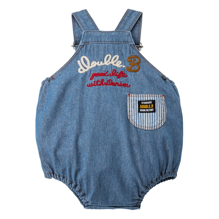 [Thanksgiving] Mr.B Denim Romper [No cancellations or returns]