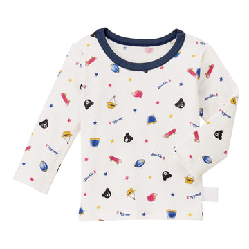 【感謝祭】ピュアベールフライス長袖Ｔシャツ【肌着】【配送希望日・キャンセル・返品不可】