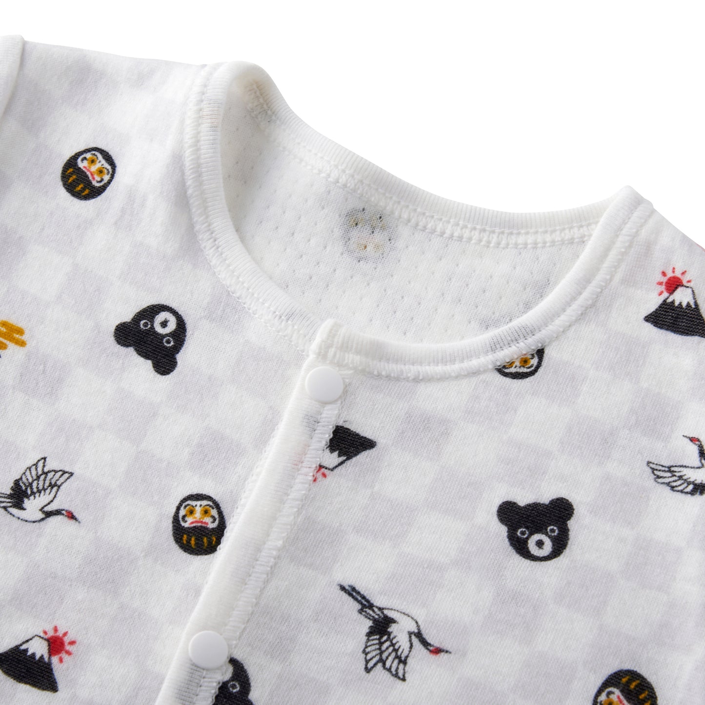 ピュアベール半袖ニットガーゼボディシャツ