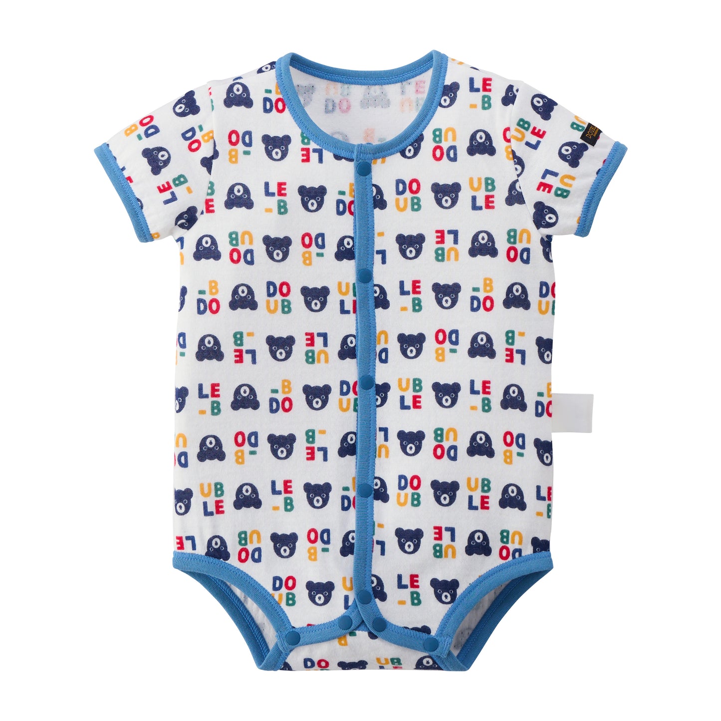 ピュアベール半袖ニットガーゼボディシャツ