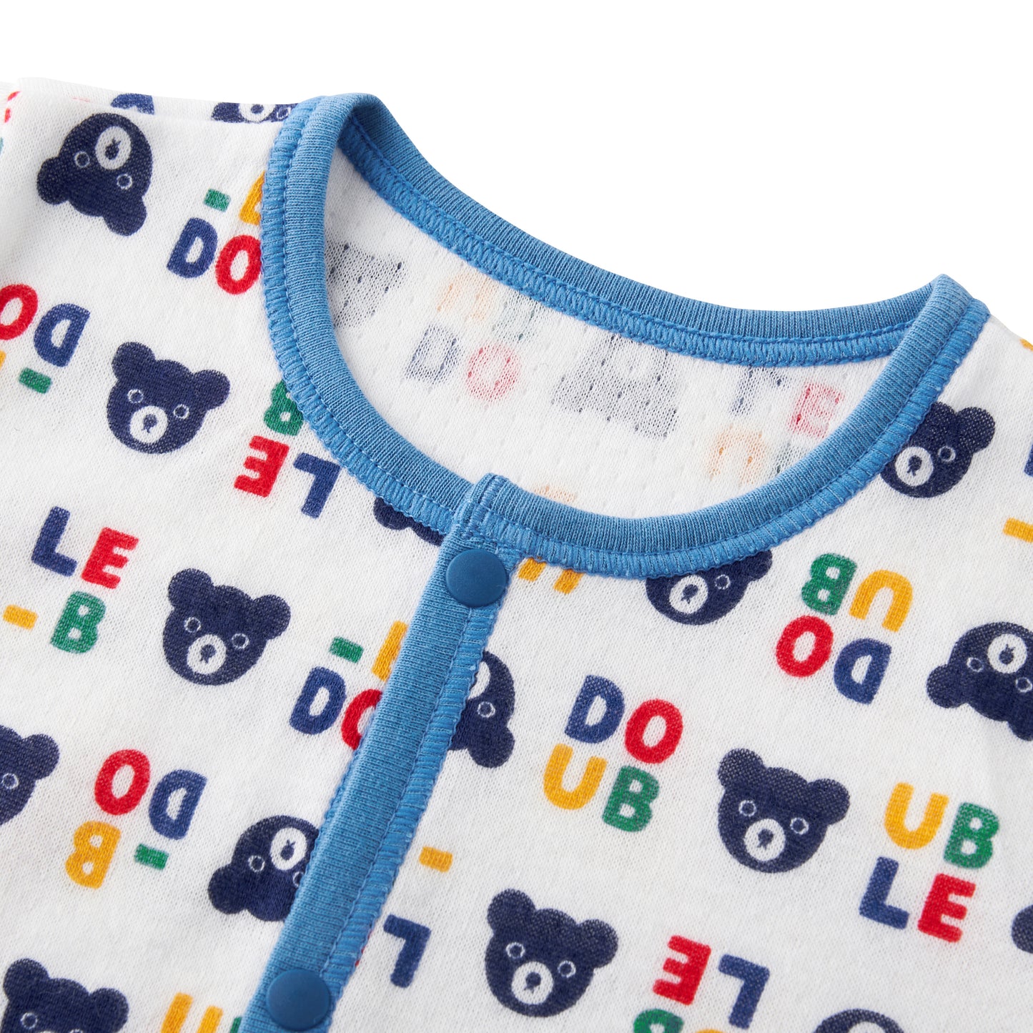 ピュアベール半袖ニットガーゼボディシャツ