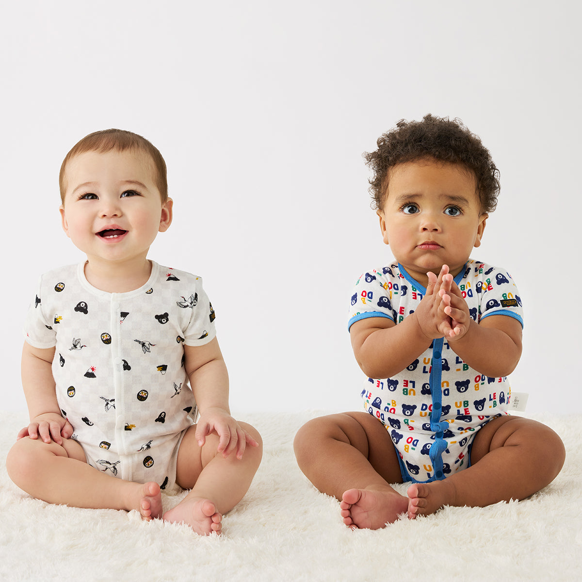 ピュアベール半袖ニットガーゼボディシャツ