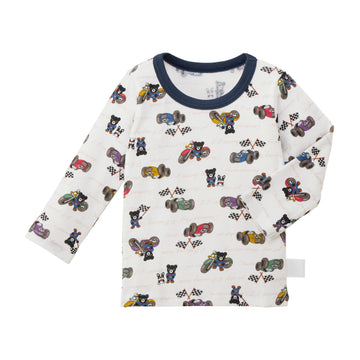 ピュアベール長袖フライスTシャツ