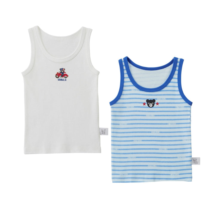 [Thanksgiving] Rider & Border Tank Top Set [Underwear] [No cancellations or returns]