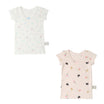 [Thanksgiving] Dot ice cream pattern T-shirt set [Underwear] [No cancellations or returns]