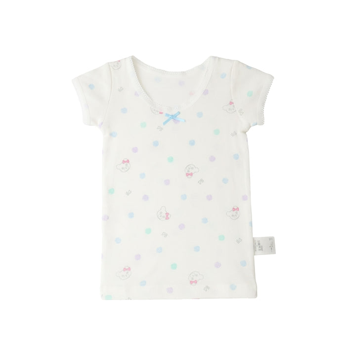 [Thanksgiving] Dot ice cream pattern T-shirt set [Underwear] [No cancellations or returns]