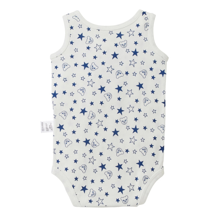 [Thanksgiving] Star pattern sleeveless milled body shirt [No cancellations or returns]