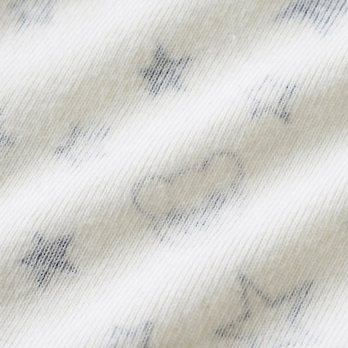 [Thanksgiving] Short-sleeved star pattern milled body shirt [No cancellations or returns]