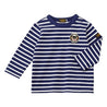 [Thanksgiving] Border long sleeve T-shirt [No cancellations or returns]