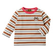 [Thanksgiving] Border long sleeve T-shirt [No cancellations or returns]