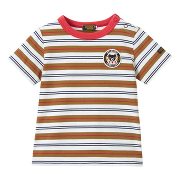 【感謝祭】ボーダー半袖Ｔシャツ【配送希望日・キャンセル・返品不可】 茶 商品画像