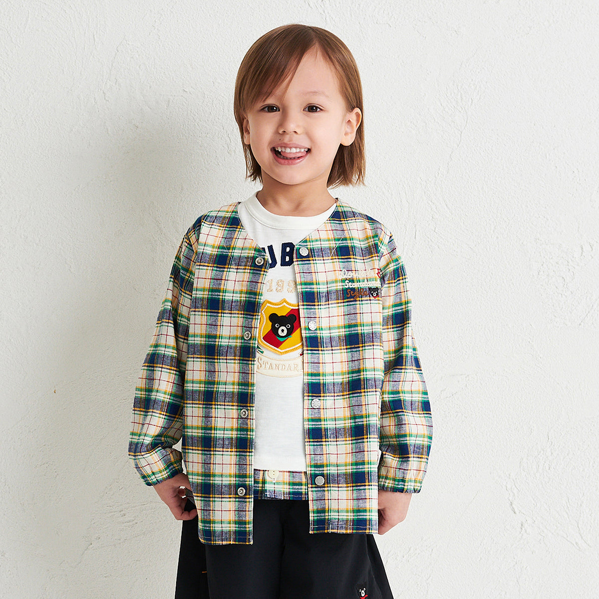 長袖カーディガン