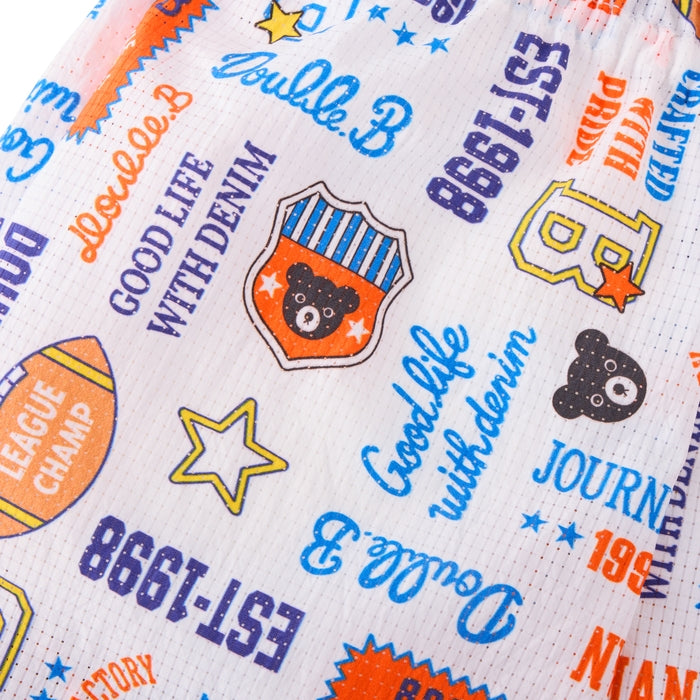 6分丈リラックスパンツ