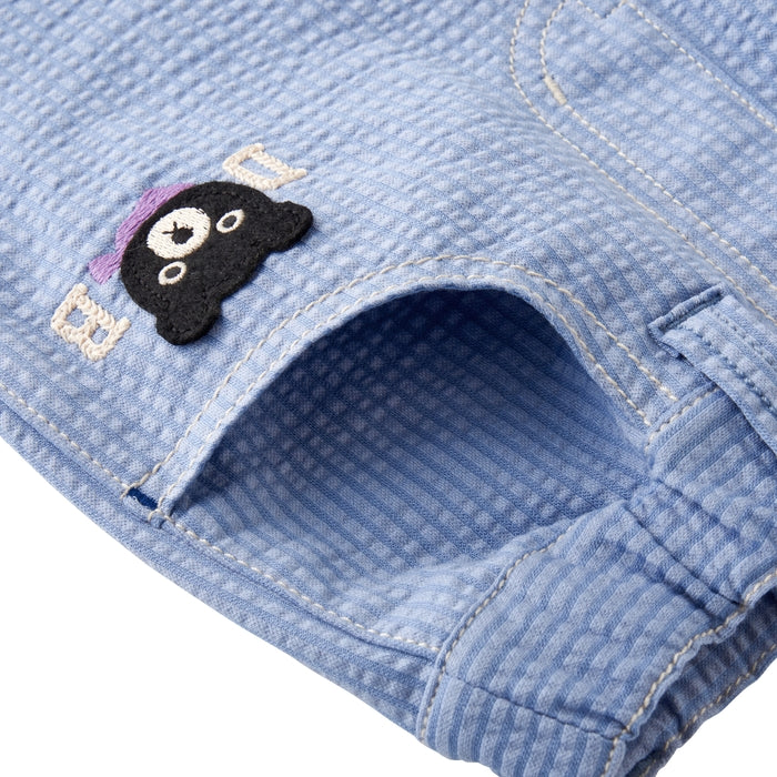 6分丈パンツ