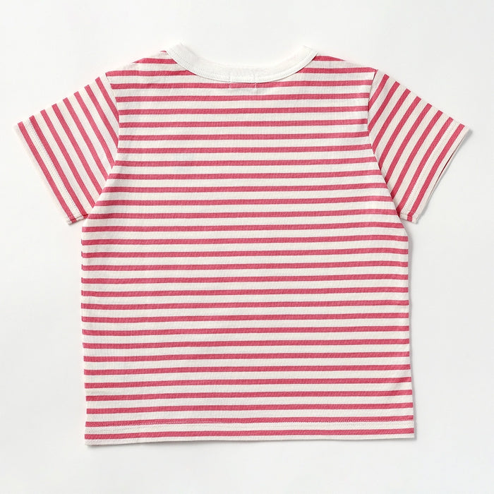 [Thanksgiving] Border short-sleeved T-shirt [No cancellations or returns]