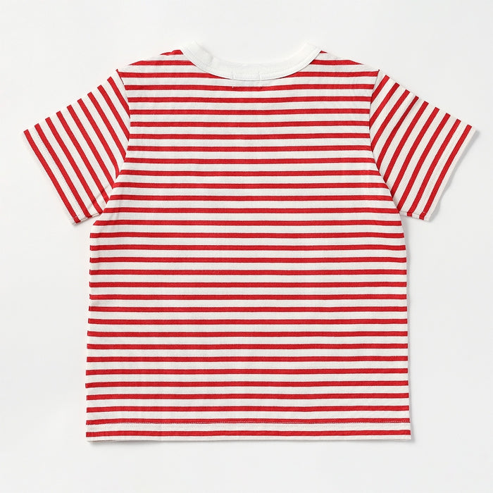 [Thanksgiving] Border short-sleeved T-shirt [No cancellations or returns]