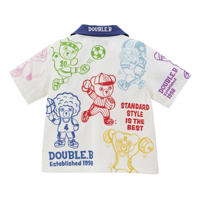 짧은 슬리브 셔츠