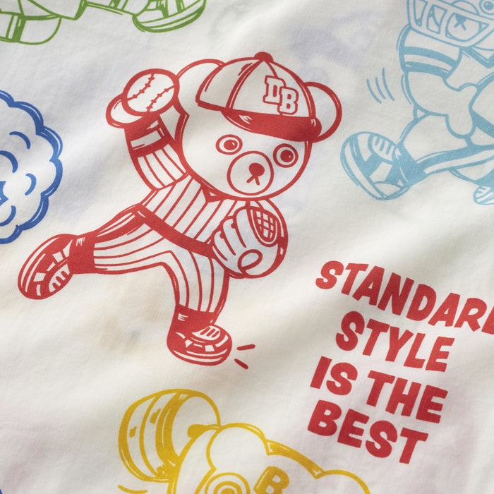 짧은 슬리브 셔츠