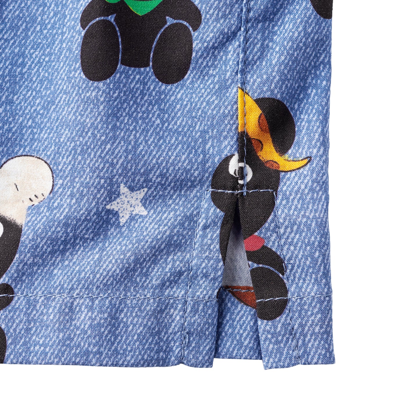 짧은 슬리브 셔츠