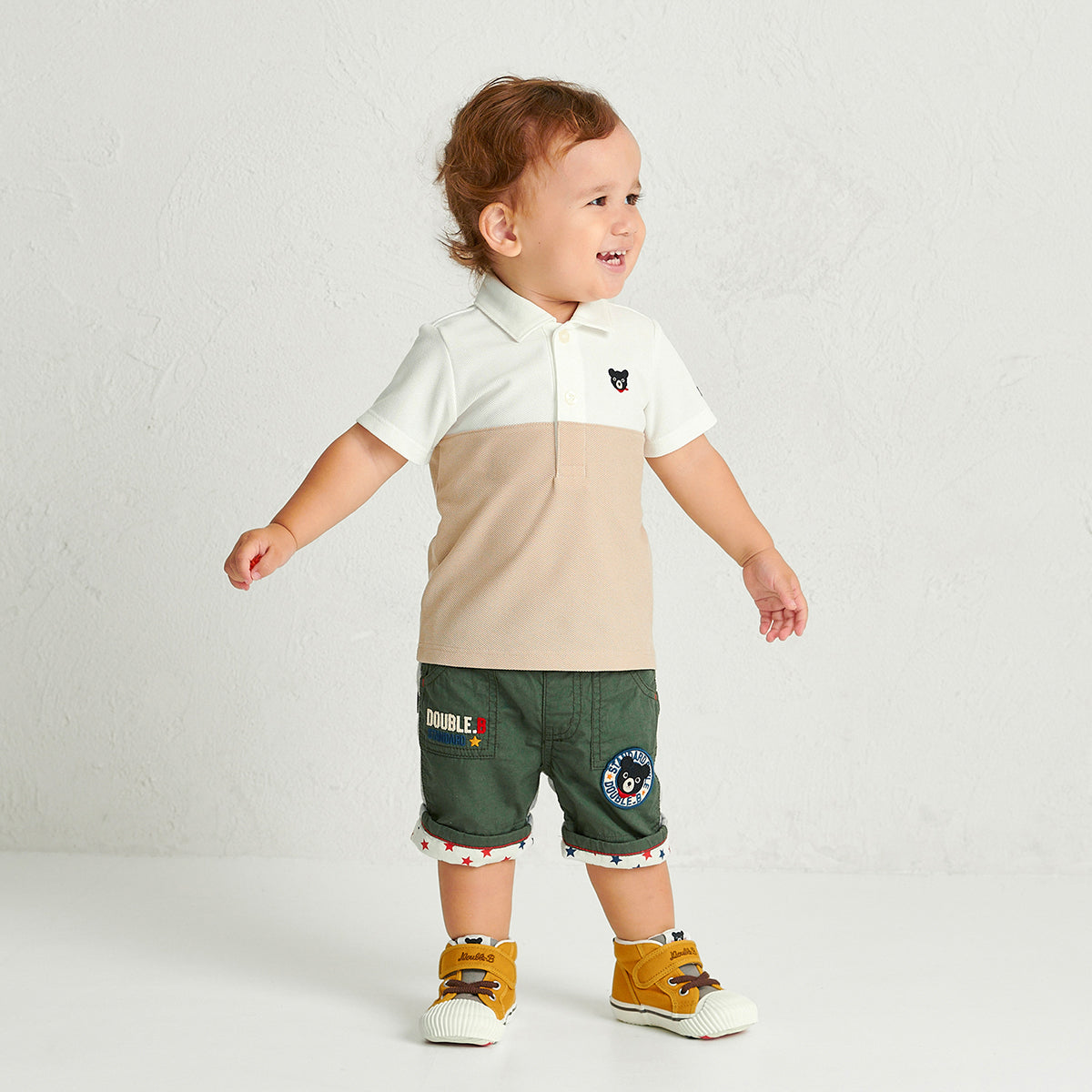 짧은 슬리브 폴로 셔츠