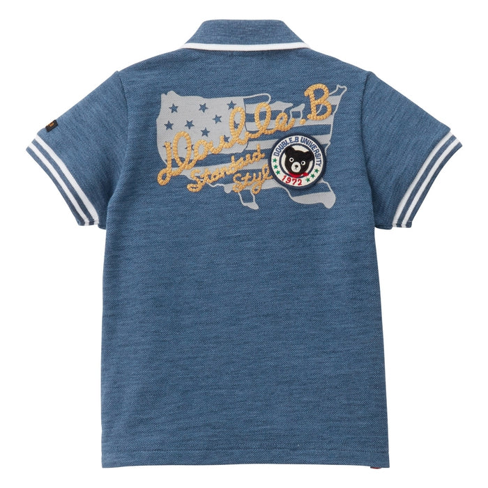 [Thanksgiving] Short-sleeved polo shirt [No cancellations or returns]