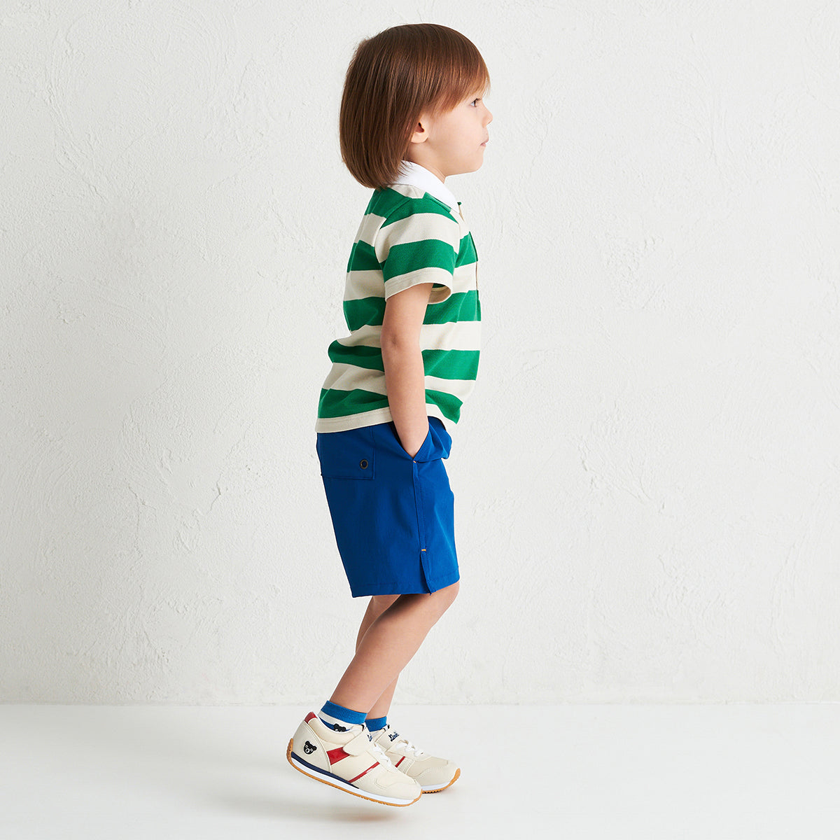 짧은 슬리브 폴로 셔츠