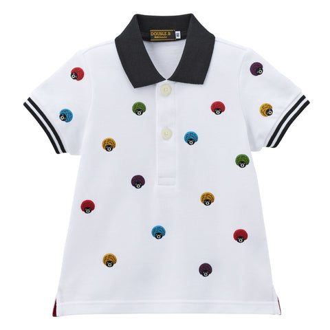 짧은 슬리브 폴로 셔츠