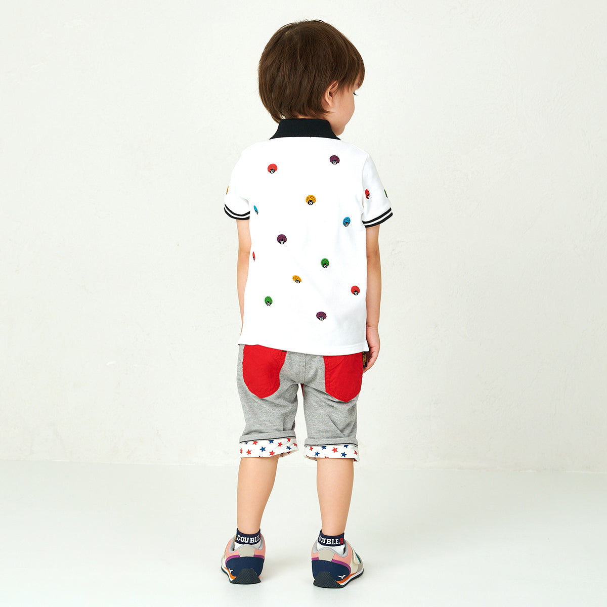 짧은 슬리브 폴로 셔츠