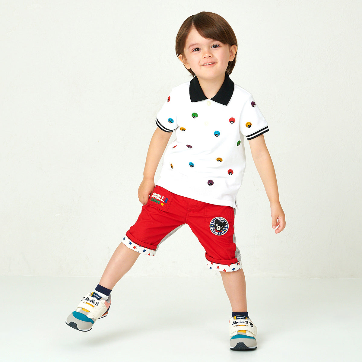 짧은 슬리브 폴로 셔츠