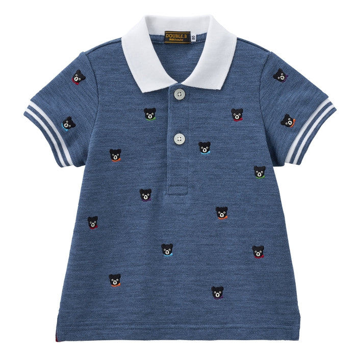 짧은 슬리브 폴로 셔츠