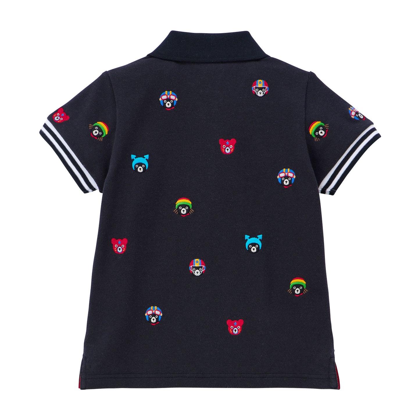 짧은 슬리브 폴로 셔츠